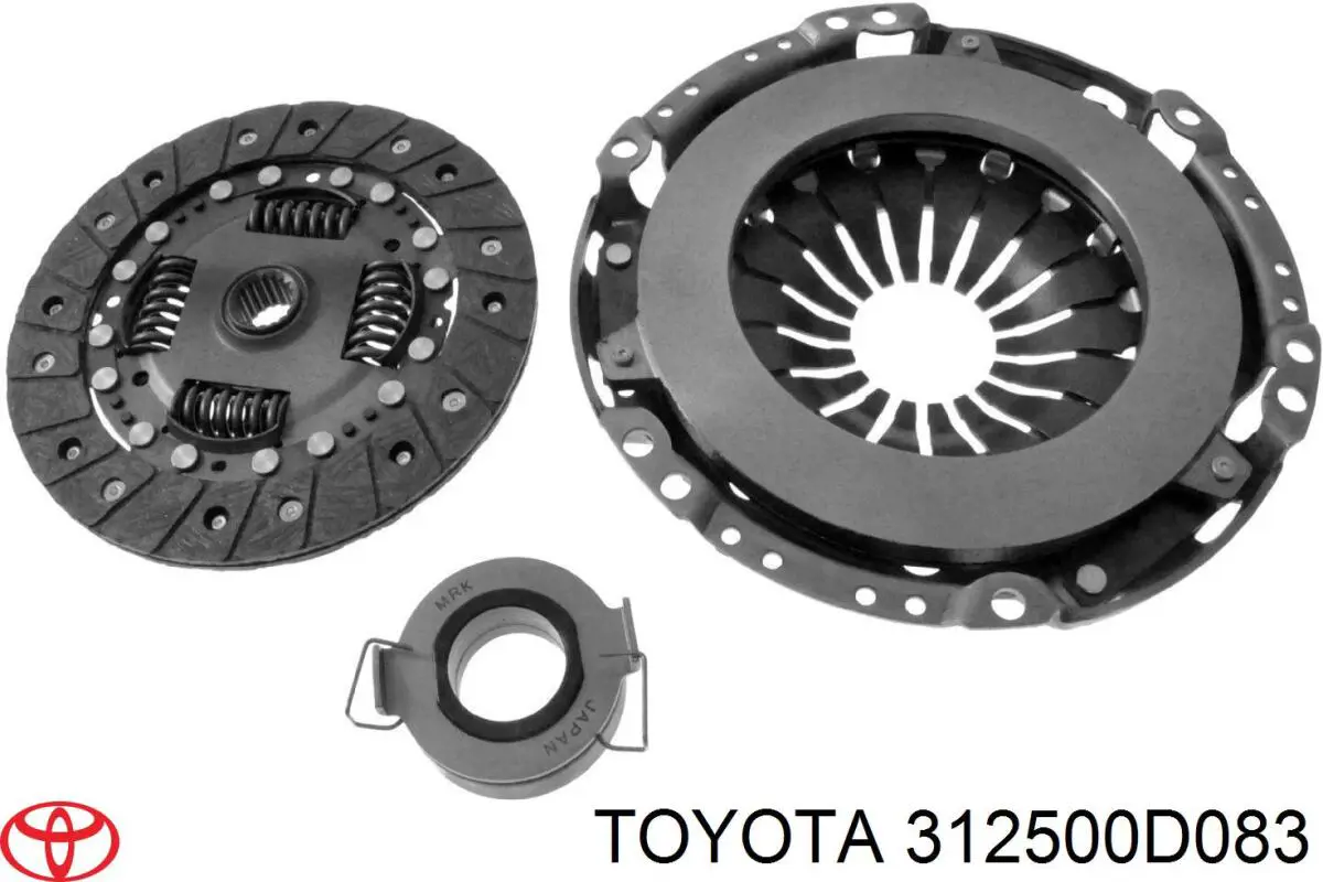 Диск зчеплення 312500D083 Toyota