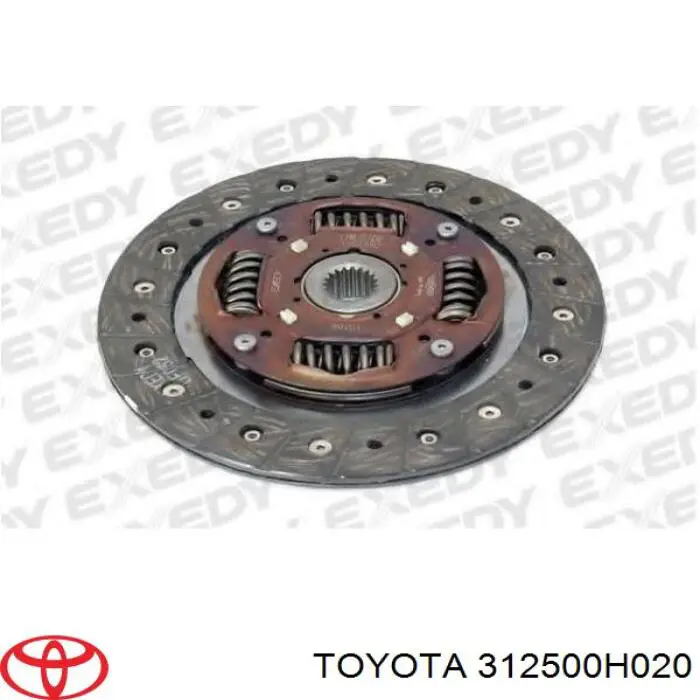 312500H020 Toyota Диск зчеплення