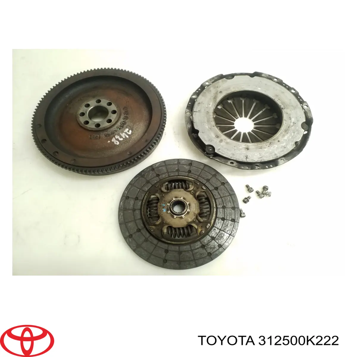 Зчеплення Toyota 312500K222 ціна, від 133.29 USD