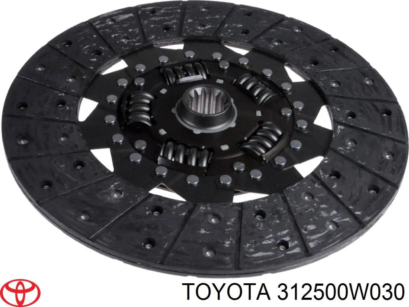 312500W031 Toyota диск зчеплення