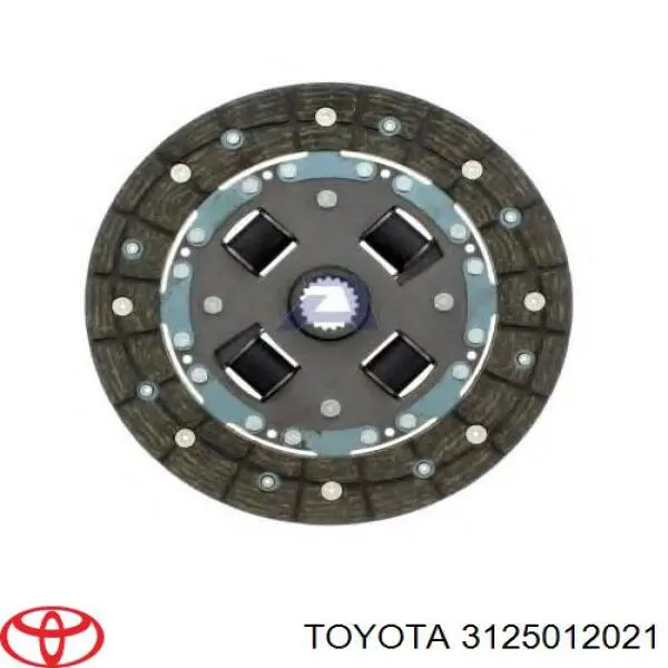 3125012072 Toyota диск зчеплення