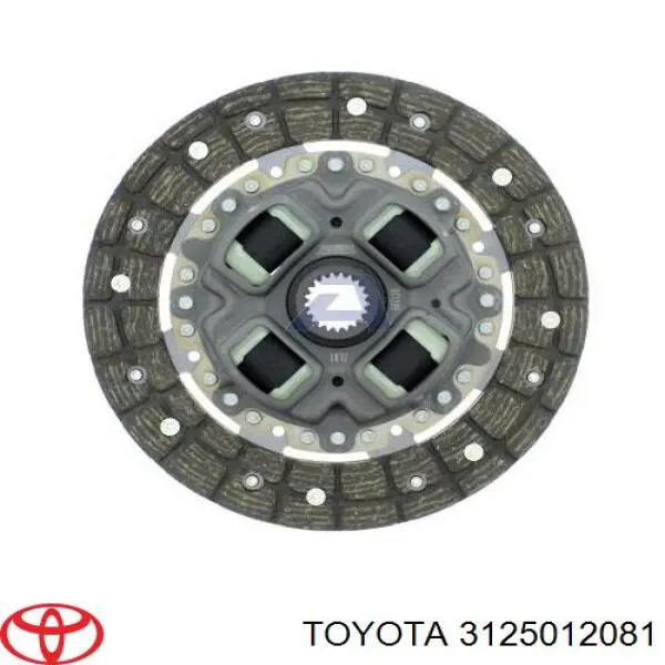 3125012081 Toyota диск зчеплення