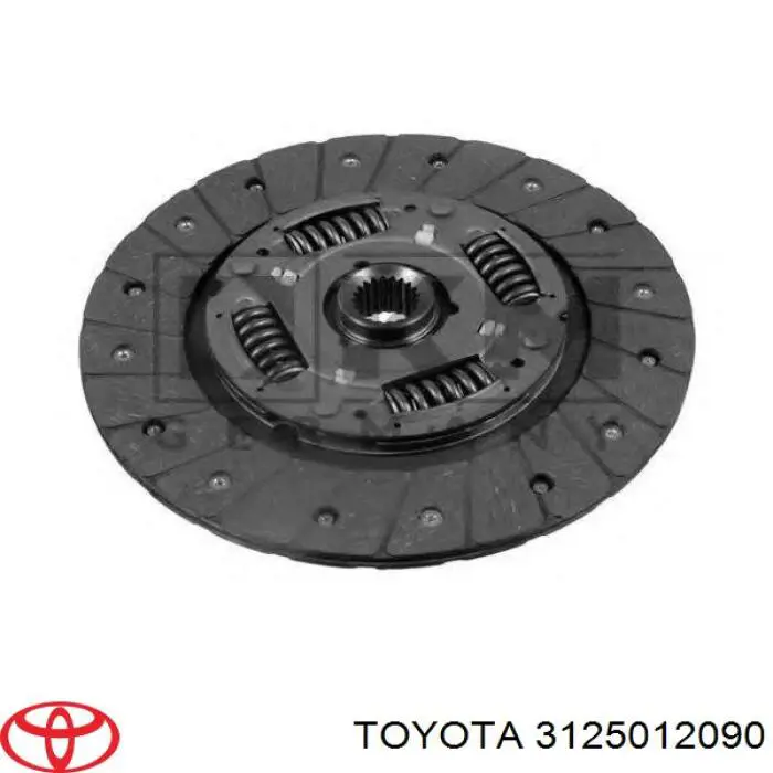 3125012090 Toyota диск зчеплення