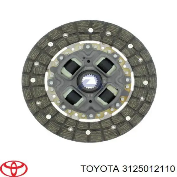 3125012110 Toyota диск зчеплення