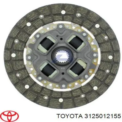 3125012155 Toyota Диск зчеплення