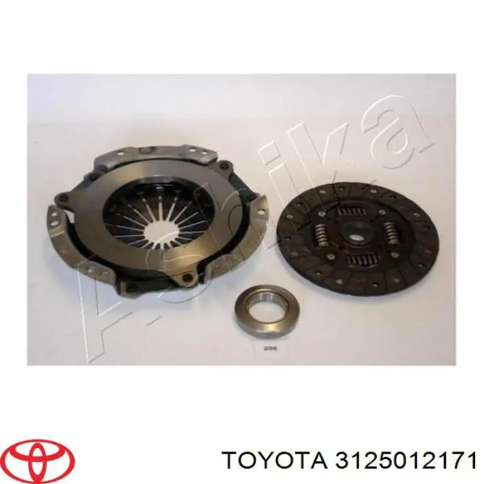 Диск зчеплення 3125012171 Toyota