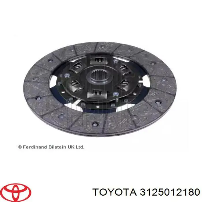 Зчеплення Toyota 3125012180 ціна, від 30.68 USD