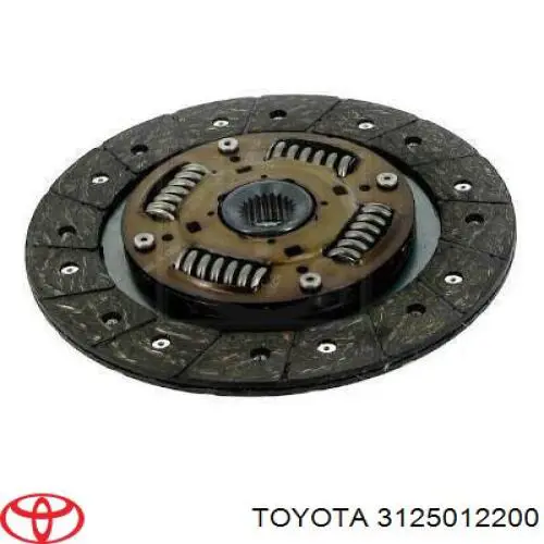 Зчеплення Toyota 3125012200 ціна, від 30.68 USD