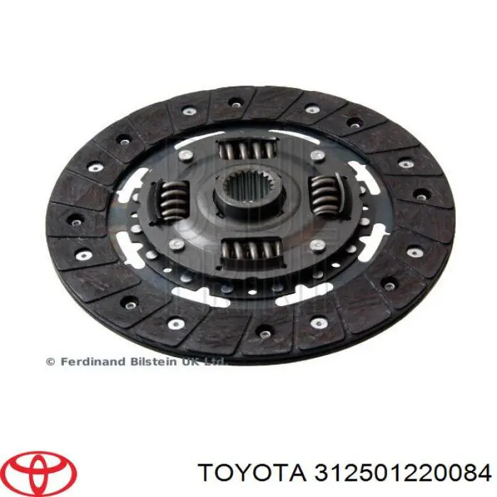 312501220084 Toyota диск зчеплення