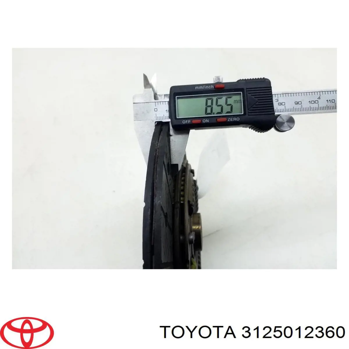 Диск зчеплення ведений Toyota 3125012360