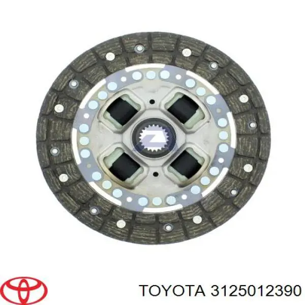 3125012390 Toyota диск зчеплення