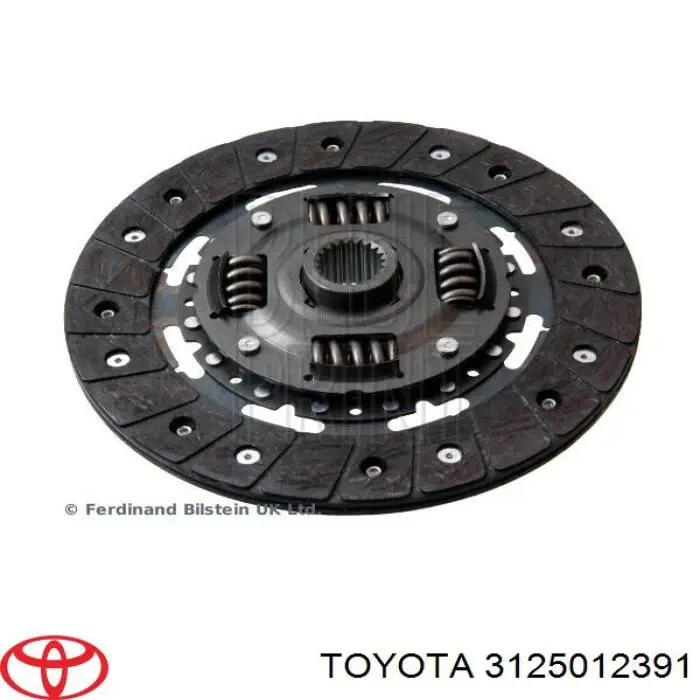 3125012391 Toyota диск зчеплення
