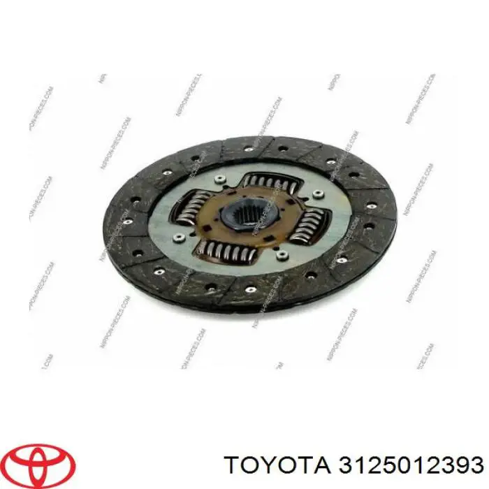 Купити 3125012393 Toyota Диск зчеплення