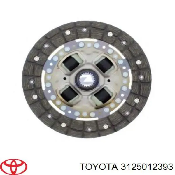 3125012393 Toyota Диск зчеплення