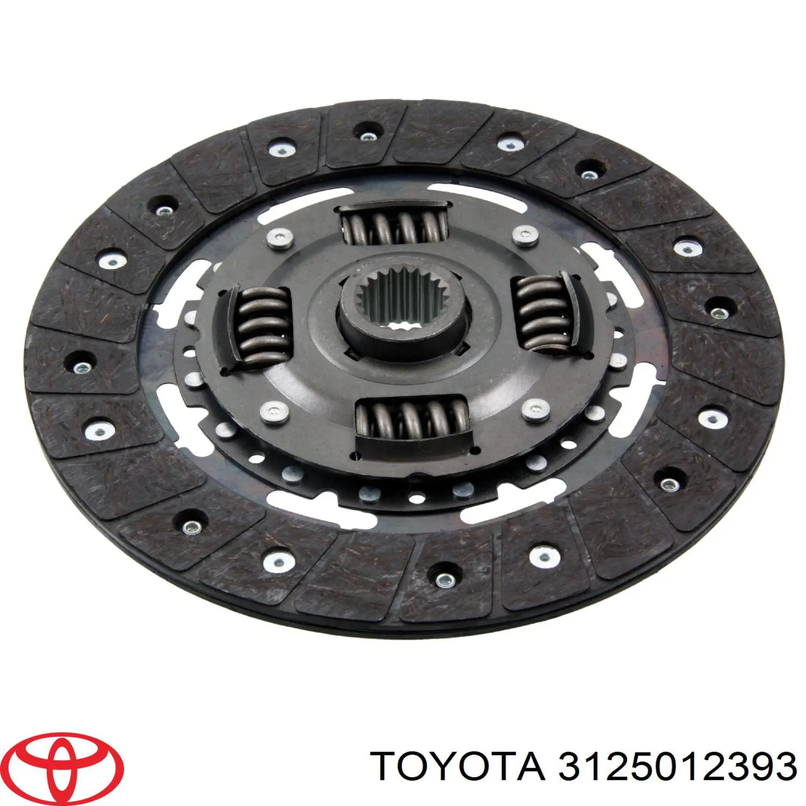 3125012393 Toyota диск зчеплення