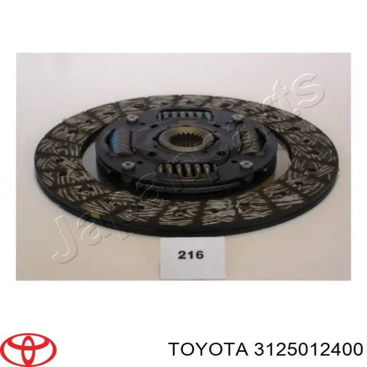 3125012400 Toyota диск зчеплення