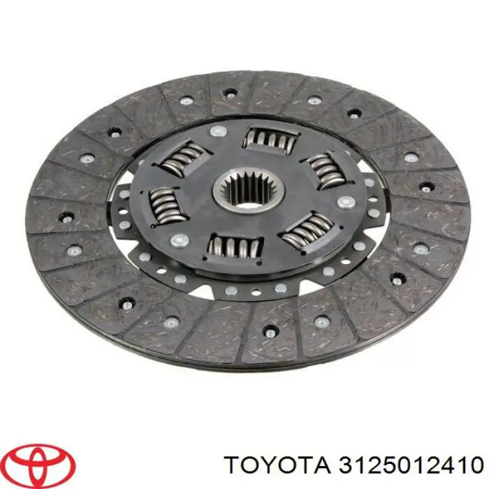 3125020262 Toyota диск зчеплення