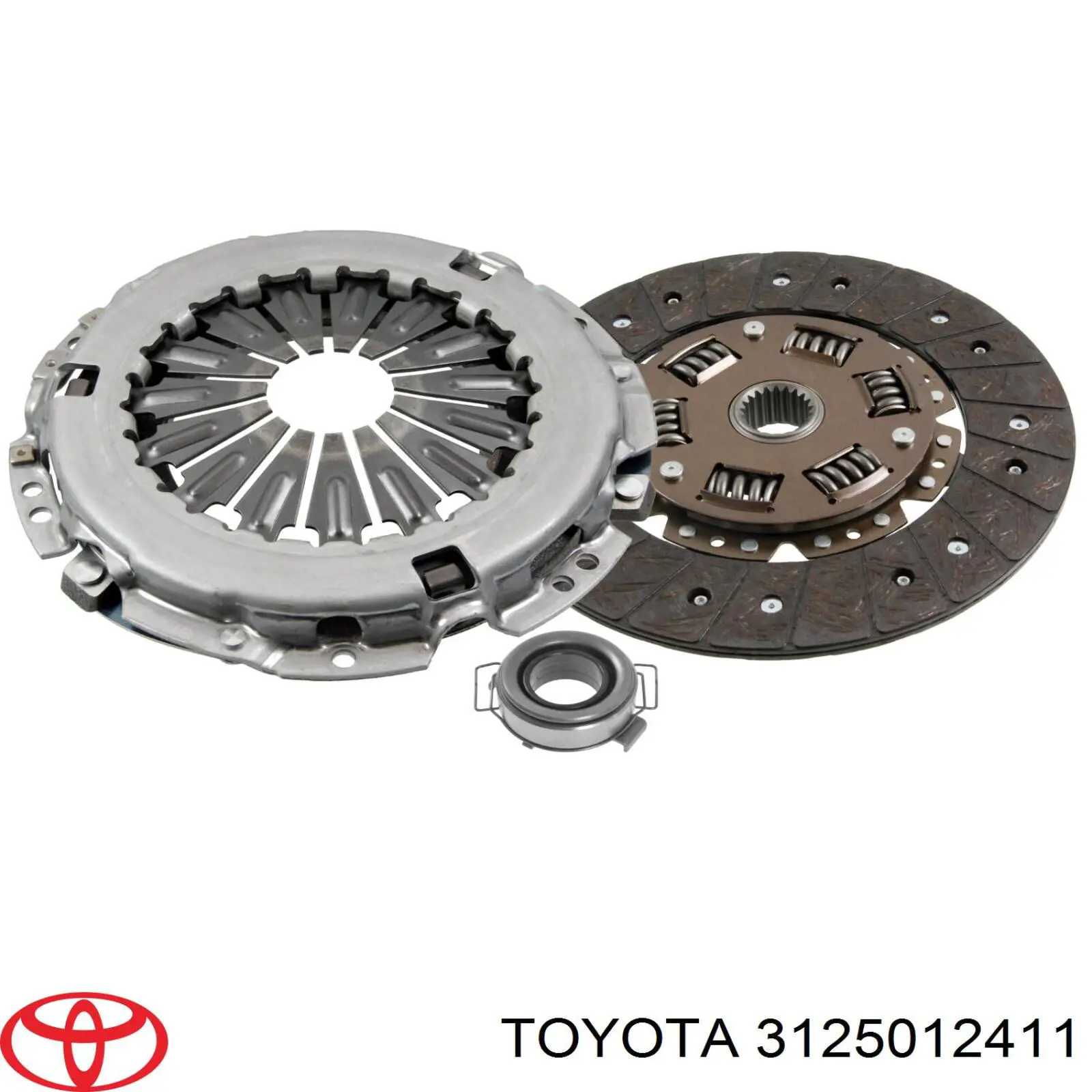 Купити 3125012411 Toyota Диск зчеплення