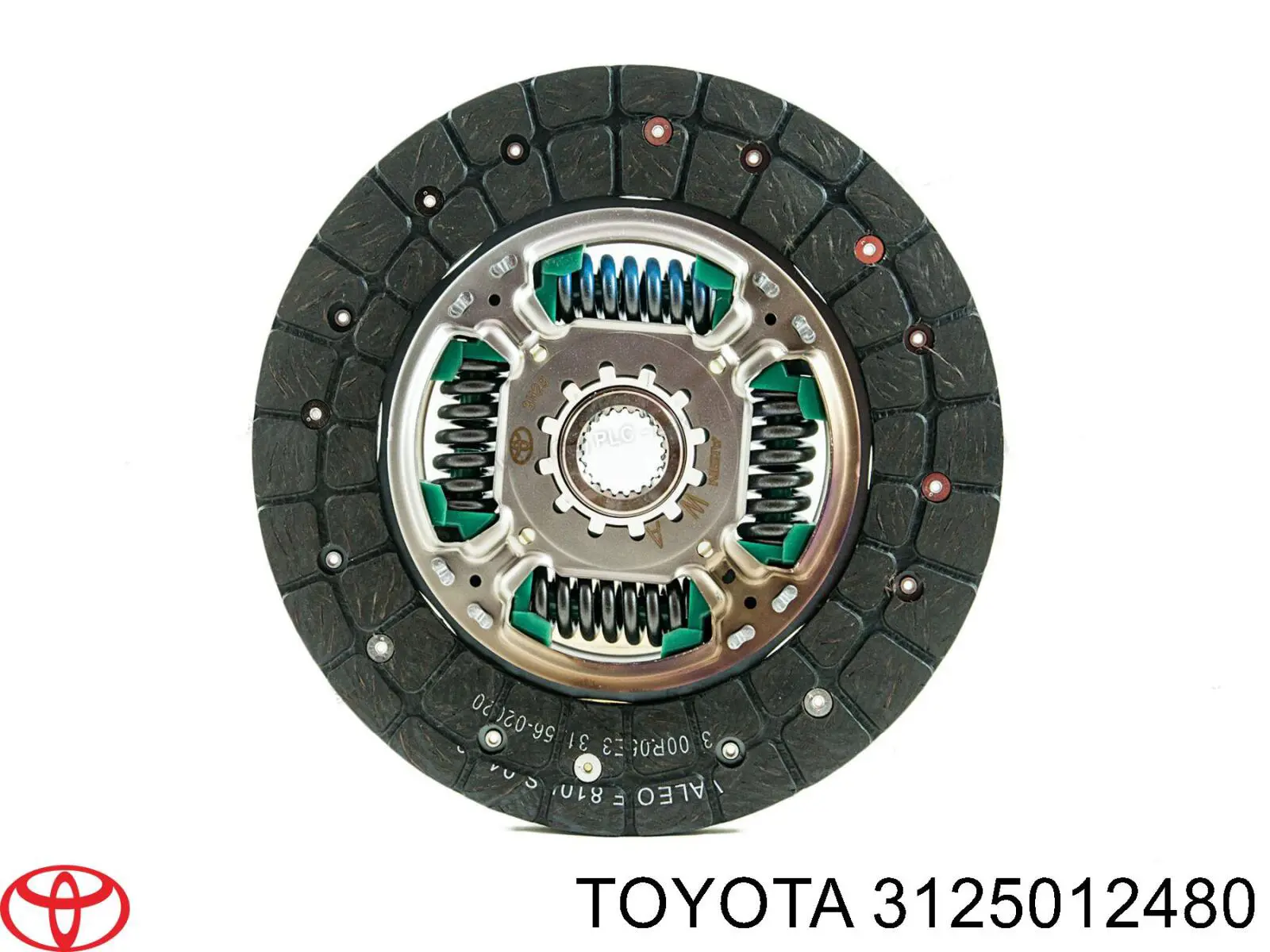 Диск зчеплення 3125012480 Toyota