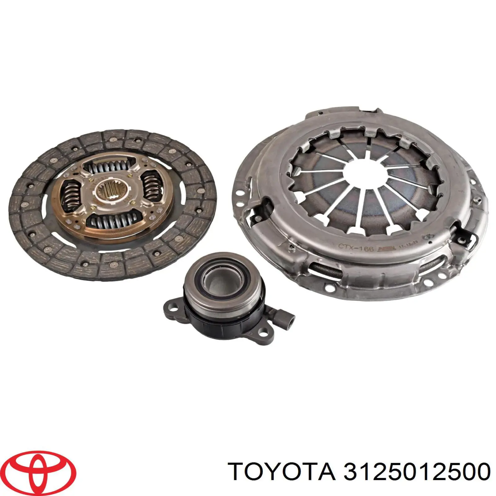 Диск зчеплення 3125012500 Toyota