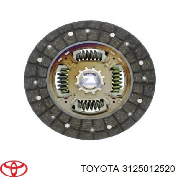 Зчеплення Toyota 3125012520 ціна, від 33.16 USD