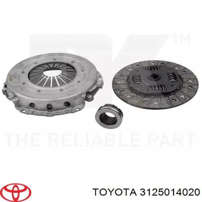 Купити 3125014020 Toyota Диск зчеплення
