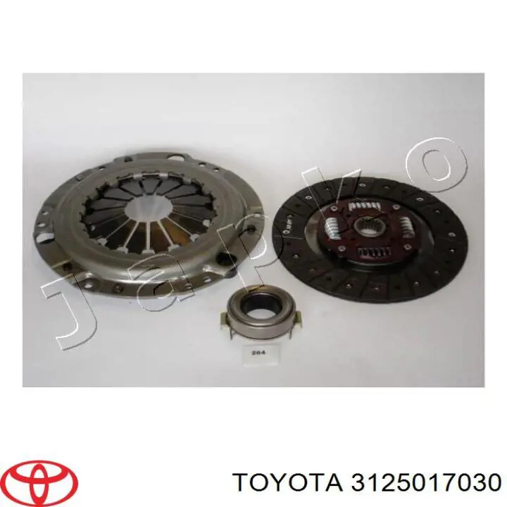 Зчеплення Toyota 3125017030 ціна, від 32.46 USD