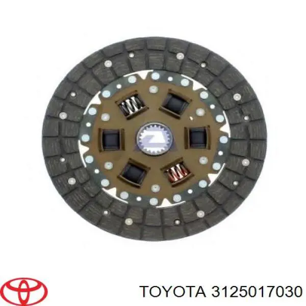 3125017030 Toyota Диск зчеплення