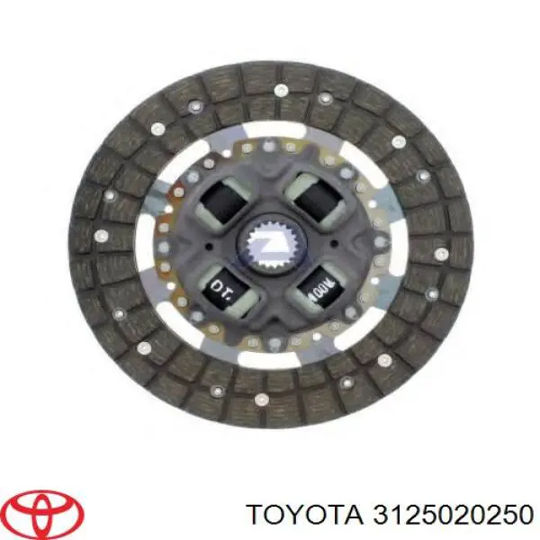 Купити 3125020250 Toyota Диск зчеплення