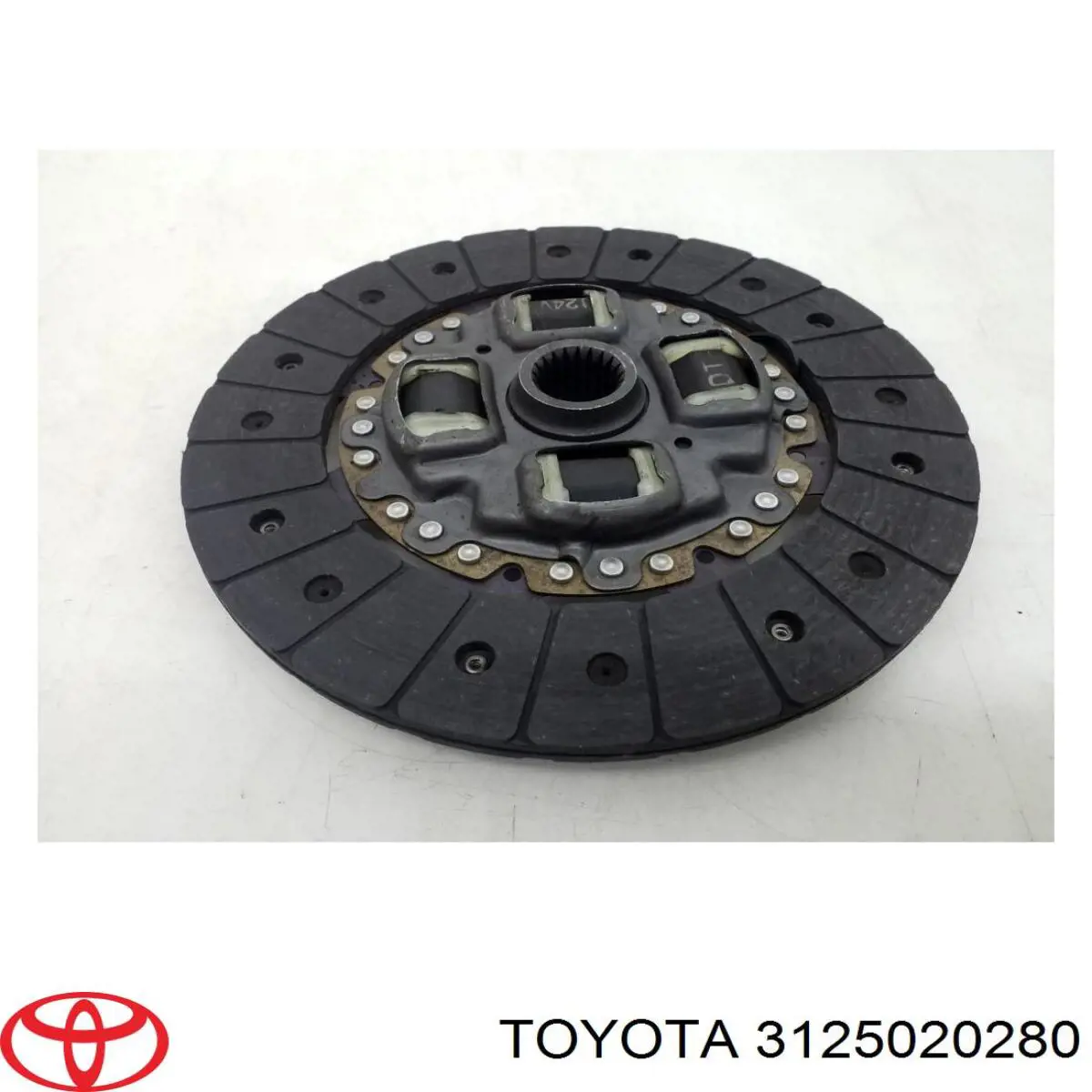 Диск зчеплення 3125020280 Toyota