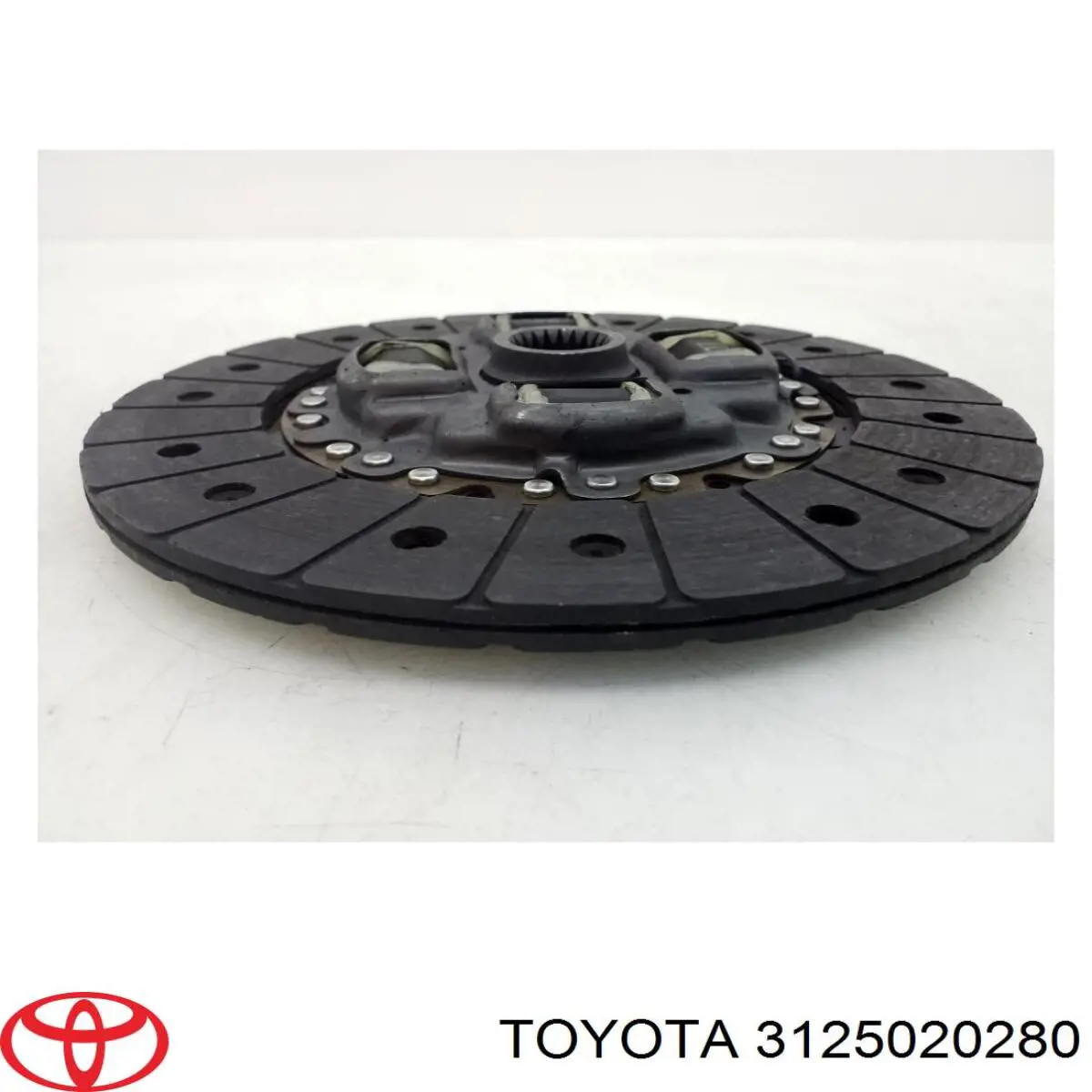 Диск зчеплення 3125020280 Toyota