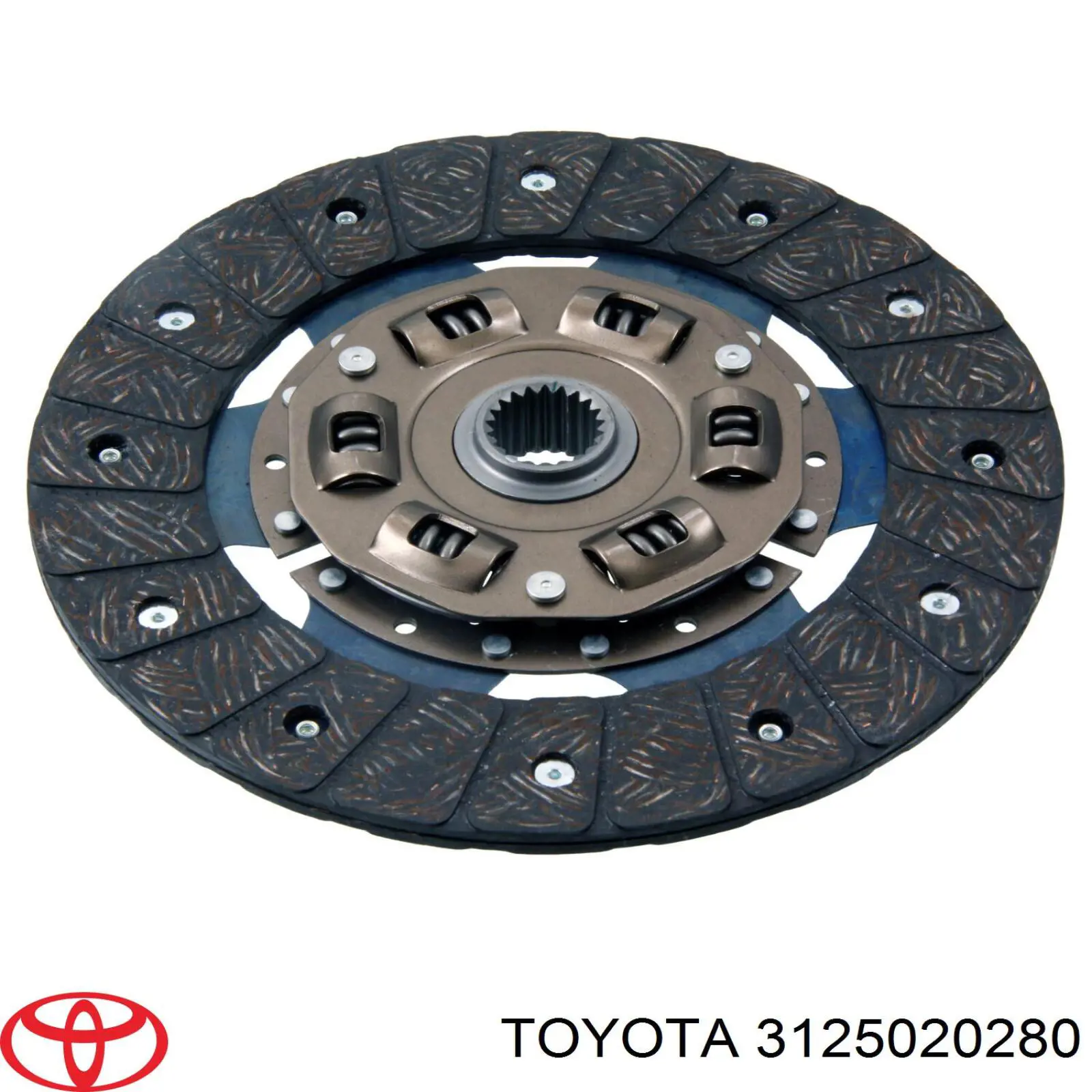 Купити 3125020280 Toyota Диск зчеплення