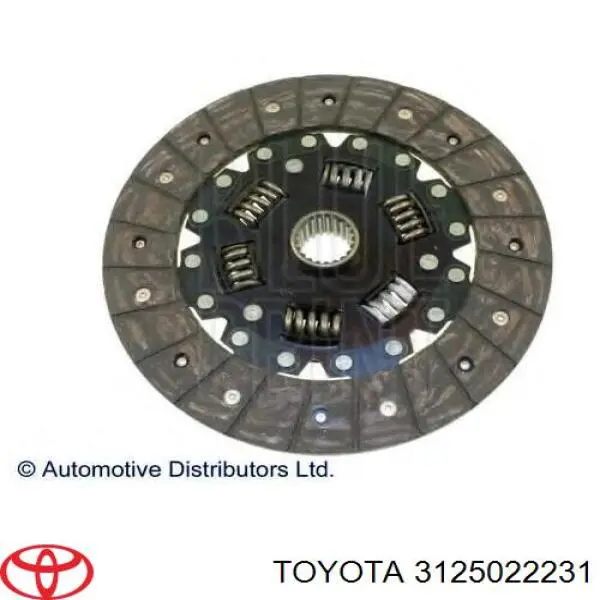 Зчеплення Toyota 3125022231 ціна, від 33.78 USD