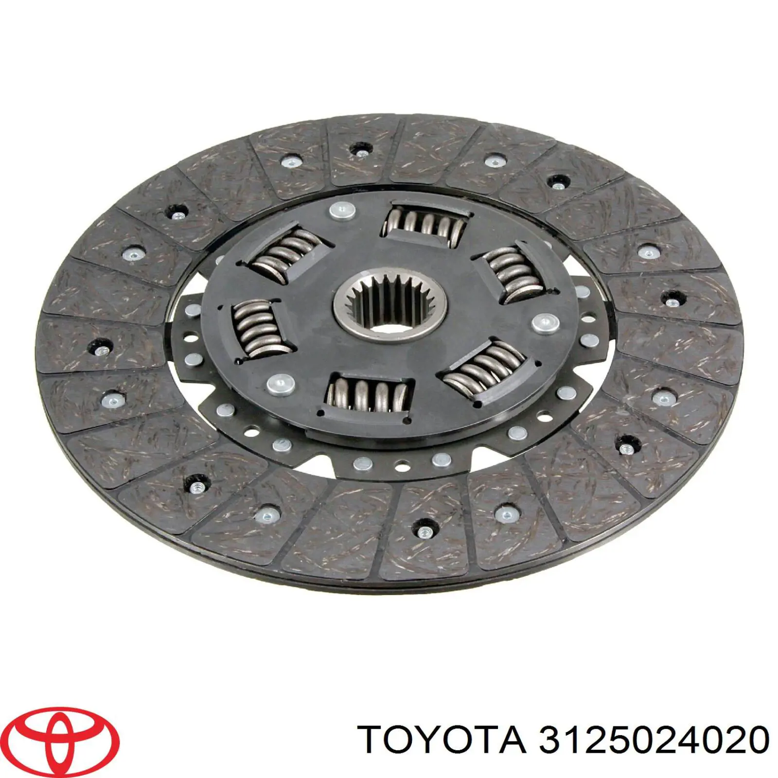 Диск зчеплення 3125024020 Toyota