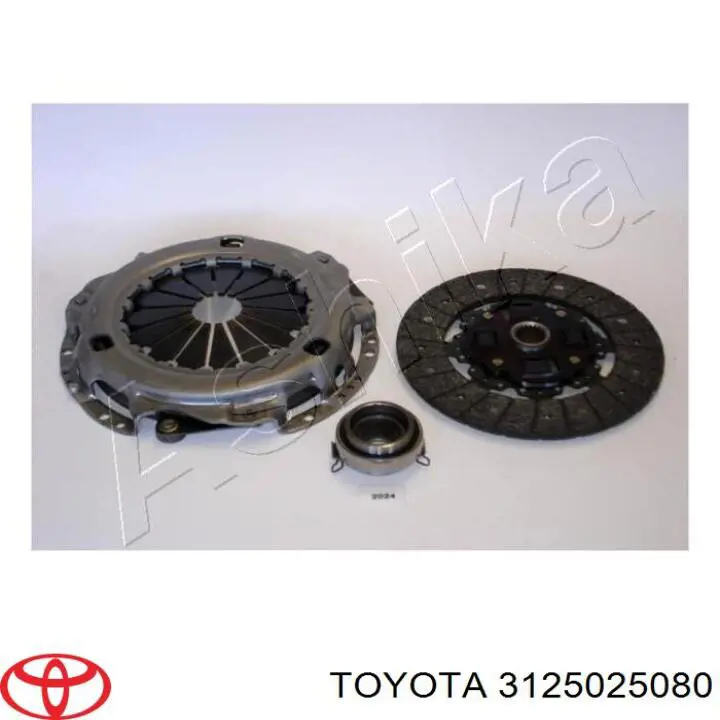 3125025080 Toyota Диск зчеплення