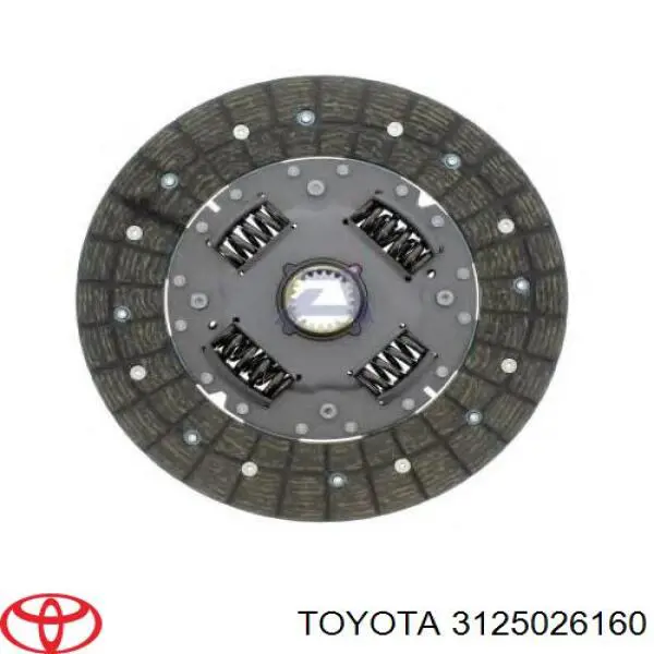 Зчеплення Toyota 3125026160 ціна, від 50.42 USD