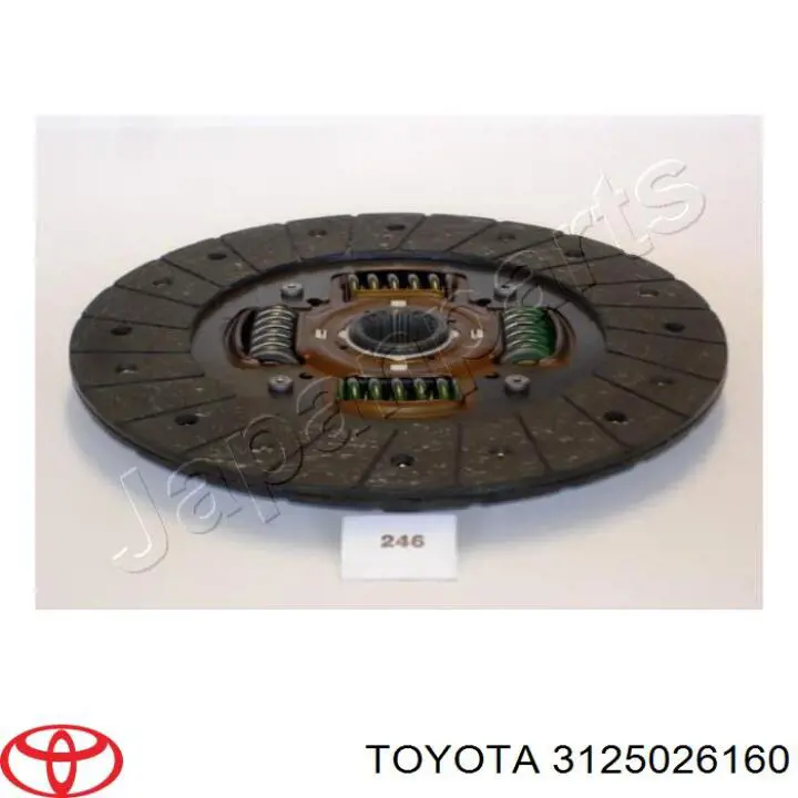 Купити 3125026160 Toyota Диск зчеплення