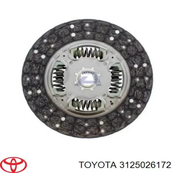 Зчеплення Toyota 3125026172 ціна, від  USD