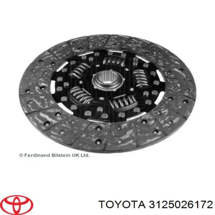 Купити 3125026172 Toyota Диск зчеплення