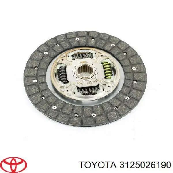 3125026190 Toyota диск зчеплення