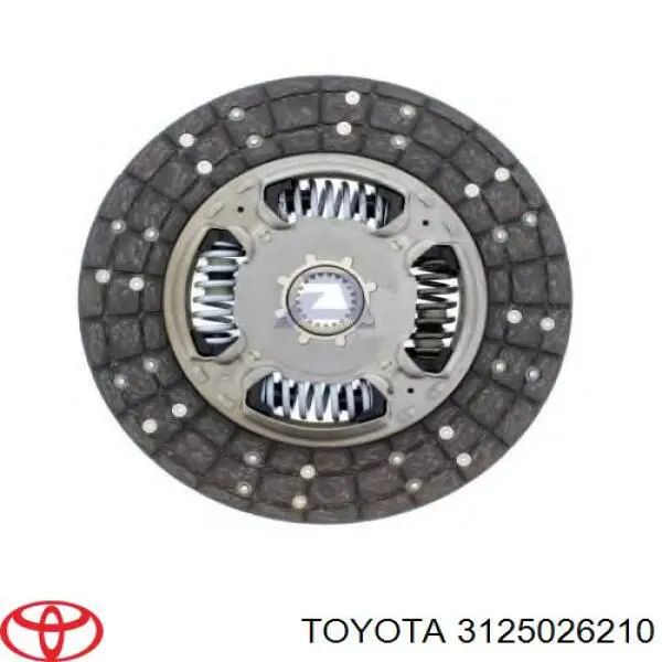 Купити 3125026210 Toyota Диск зчеплення