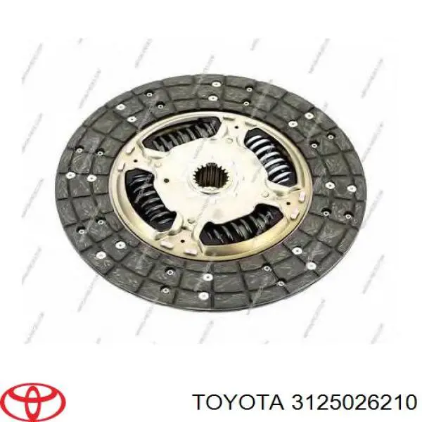 3125026210 Toyota диск зчеплення