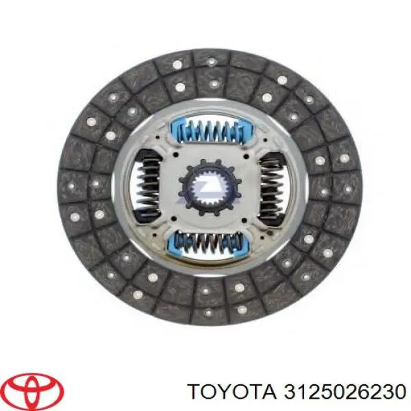 3125037060 Toyota диск зчеплення