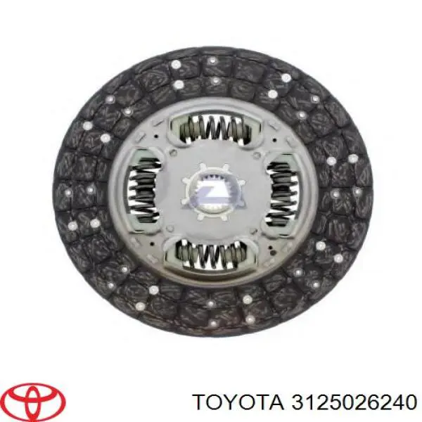 Зчеплення Toyota 3125026240 ціна, від 84.23 USD