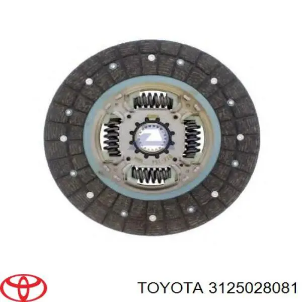 Зчеплення Toyota 3125028081 ціна, від 46.90 USD