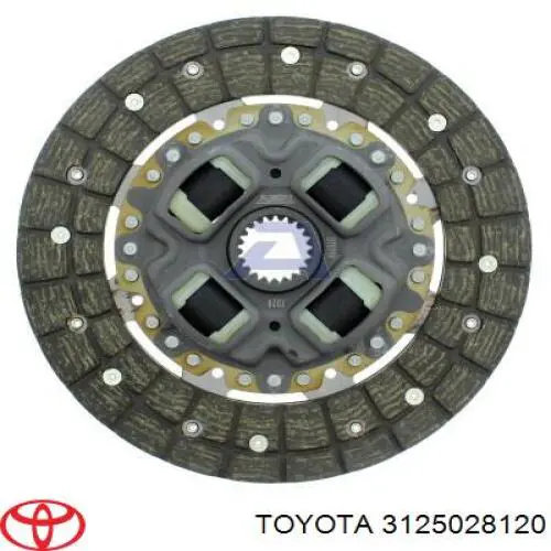 3125028120 Toyota Диск зчеплення