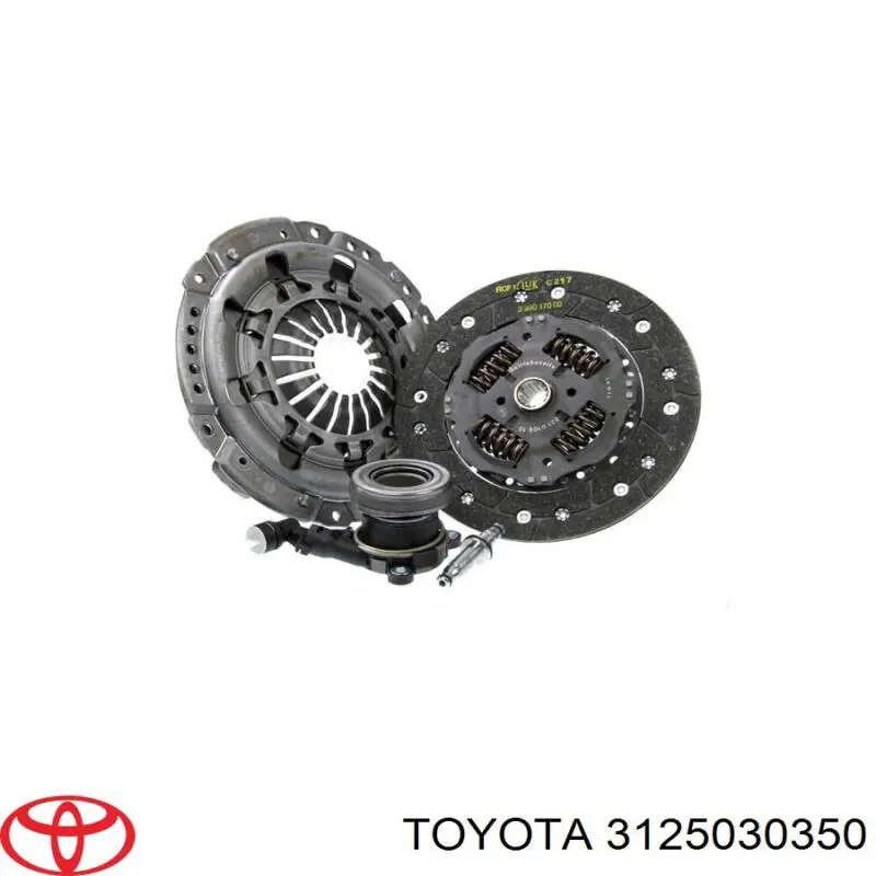 3125030350 Toyota диск зчеплення