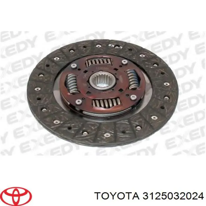 3125032024 Toyota диск зчеплення