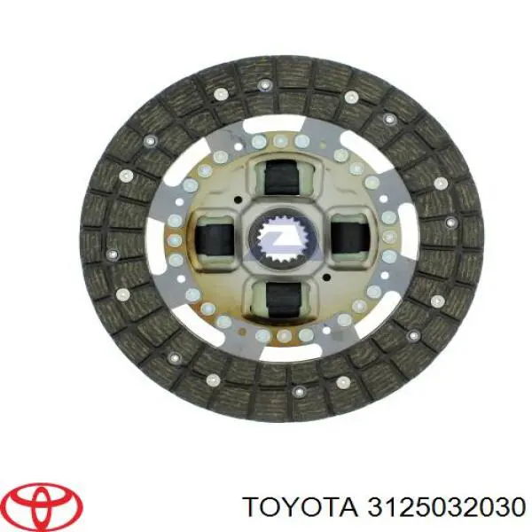 Зчеплення Toyota 3125032030 ціна, від 35.71 USD