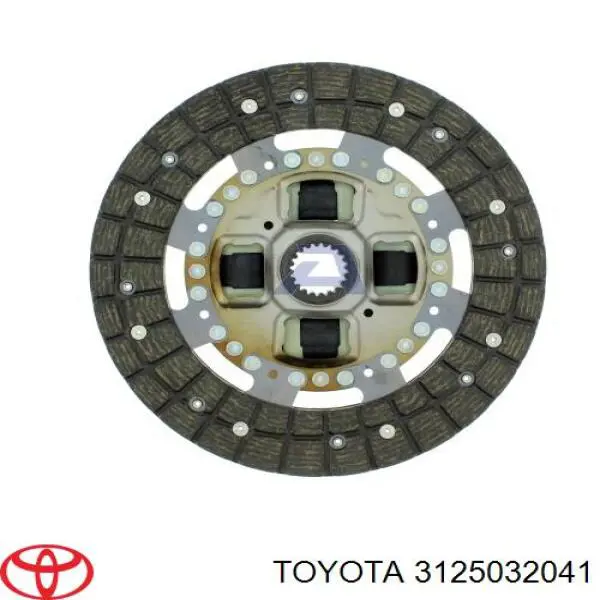 3125032041 Toyota диск зчеплення